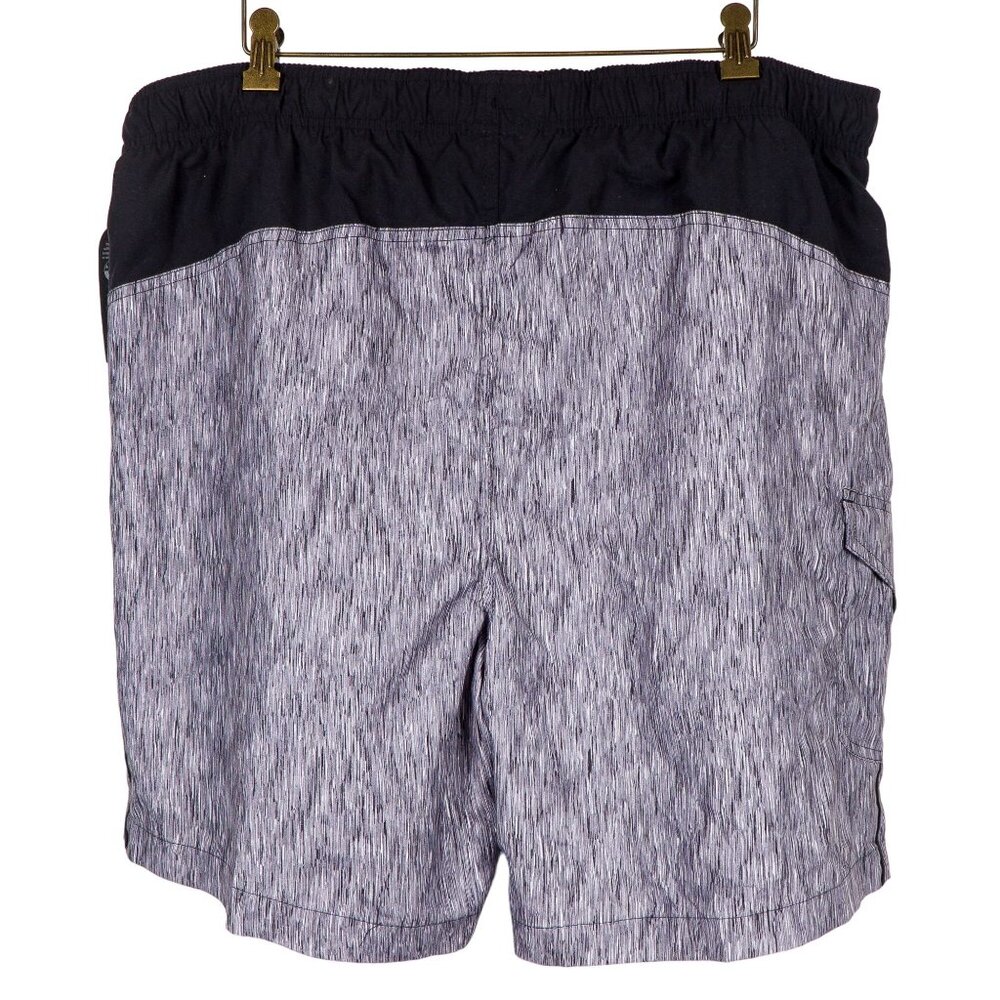 Laguna Swim Trunks XXL Mens Gray Black UPF50 Quick Drying Shorts Resort Cruise - Picture 5 of 5